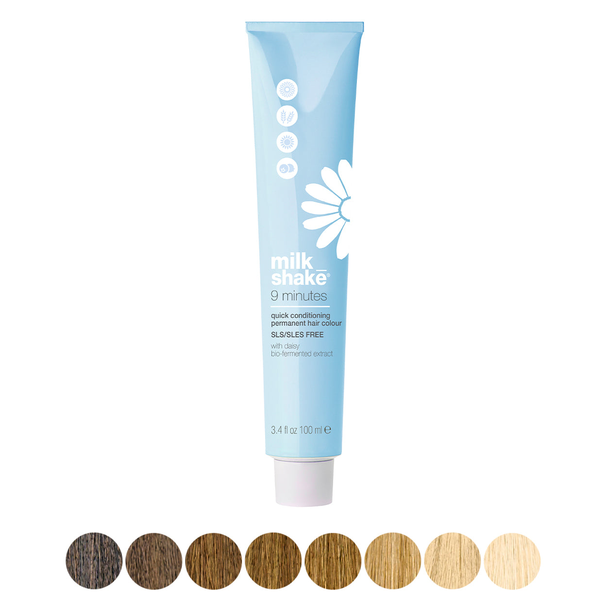 ミルクページ milk_shake 9-minutes permanent color - more natural shades
