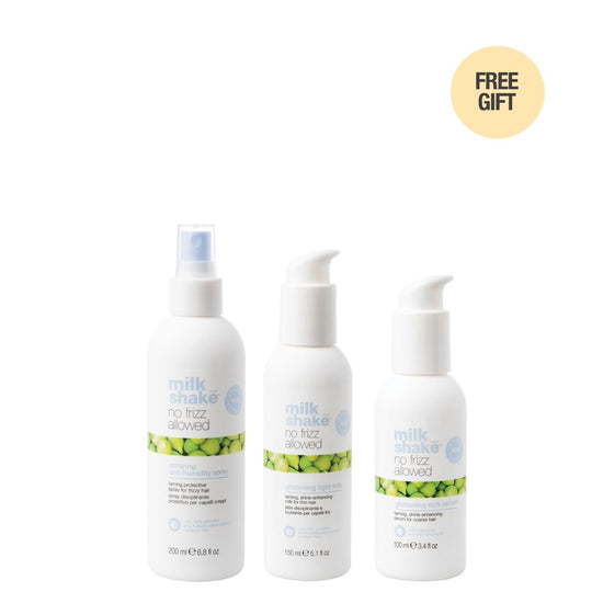 no frizz allowed essential trio + gift with purchase