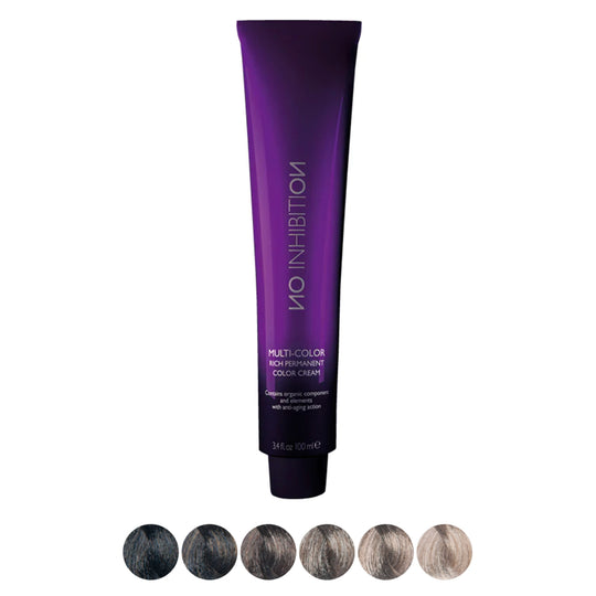 no inhibition multicolor - ash shades