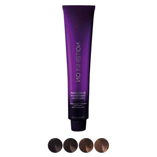 no inhibition multicolor - cold chocolate shades