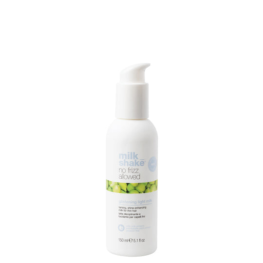no frizz allowed glistening light milk