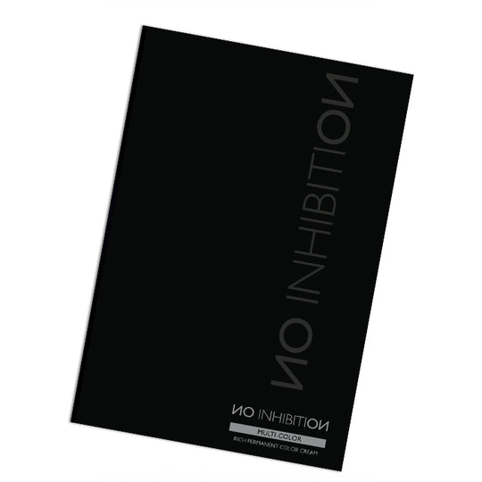 no inhibition multicolor large swatch chart