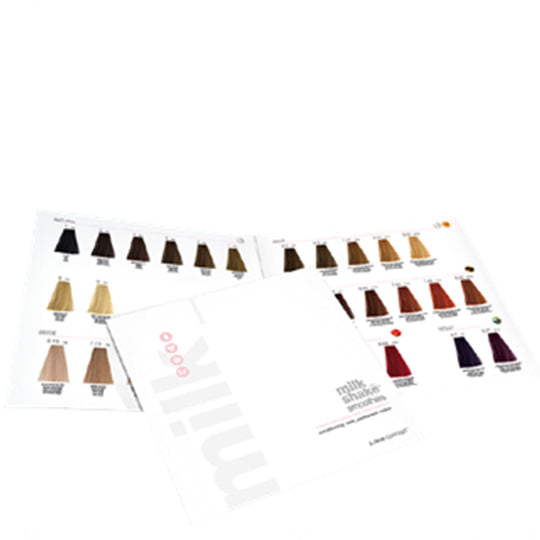 milk_shake smoothies paper swatch chart